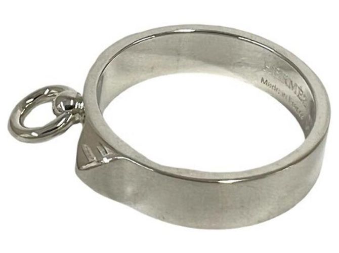Hermès HERMES Collier de Chien Silver Band Ring - Ansicht 3