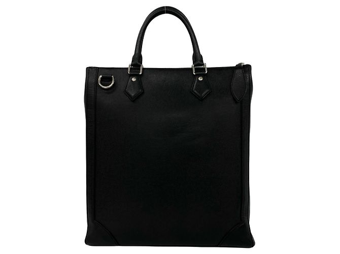 Borsa a tracolla Louis Vuitton Vertical Tote in pelle Taiga - vista 2