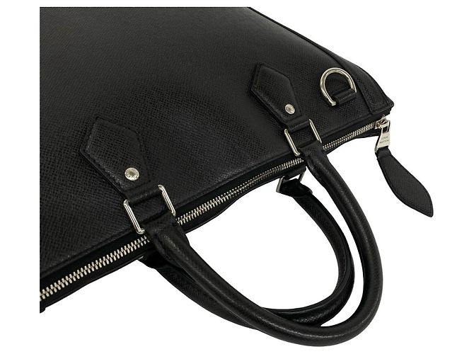 Borsa a tracolla Louis Vuitton Vertical Tote in pelle Taiga - vista 3