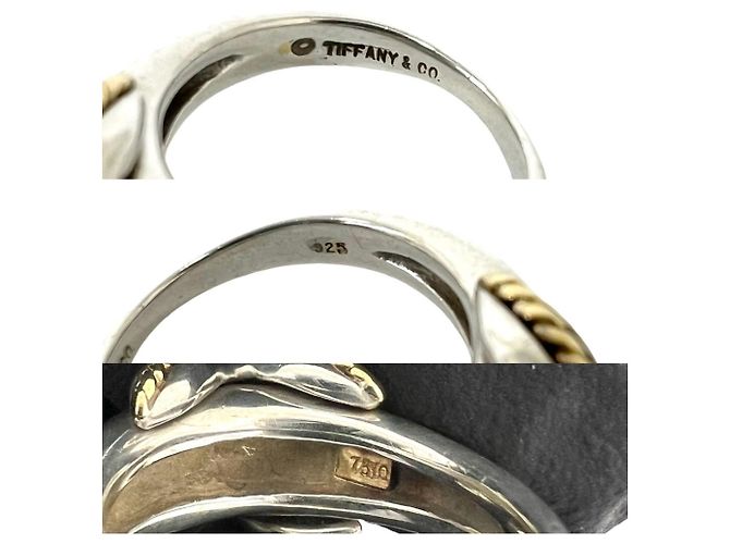 Autre Marque Anello Croce Tiffany Vintage Signature - vista 2