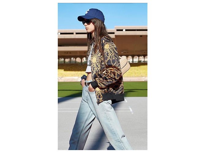 Céline Bomberjacke mit Kettenprint - Ansicht 13