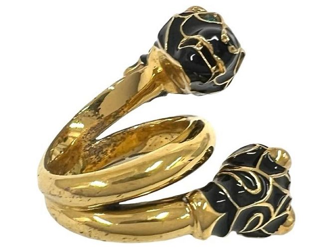 Anello a fascia GUCCI Double Tiger Head - vista 4