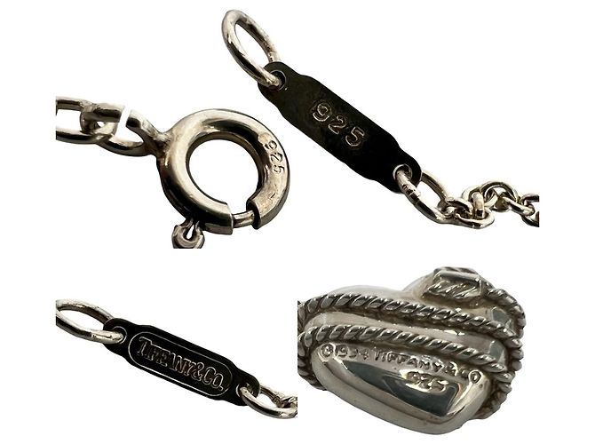 Autre Marque Collana Tiffany Vintage Heart & Arrow - vista 2
