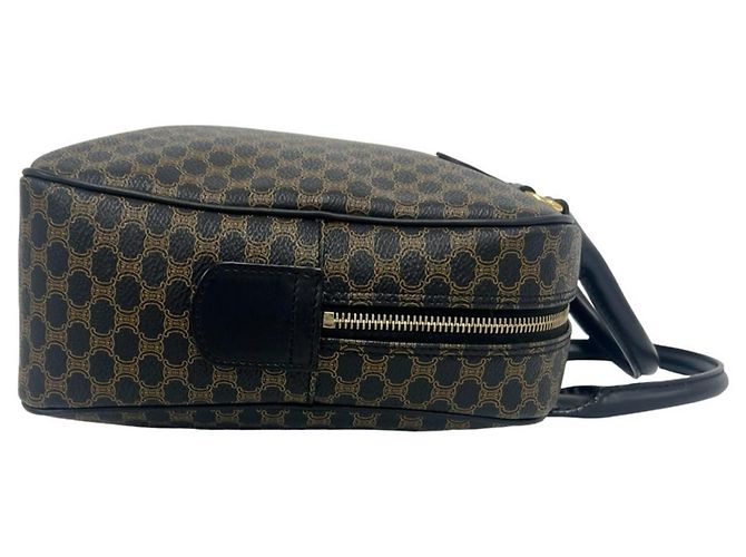 Céline Celine Vintage Macadam Blazon Pattern Lederhandtasche - Ansicht 5