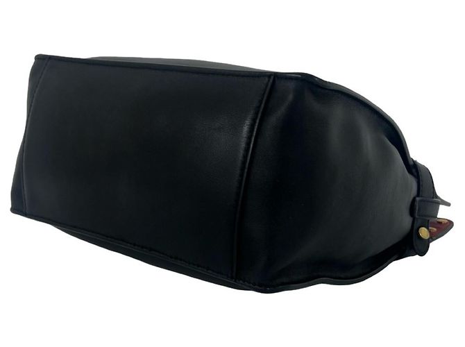 Borsa in pelle scamosciata Fendi Flip Logo Hardware - vista 7