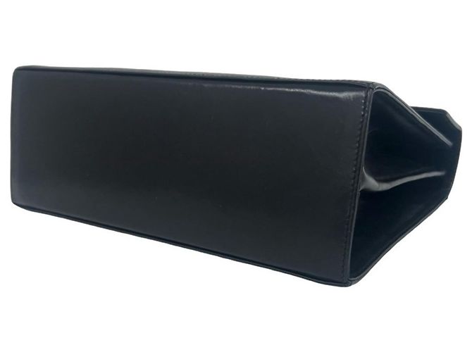 Borsa Salvatore Ferragamo in pelle di vitello nera - vista 7
