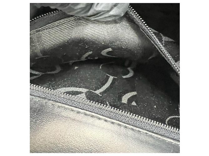 Borsa Salvatore Ferragamo in pelle di vitello nera - vista 9