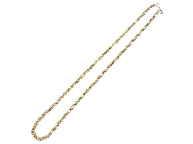 Autre Marque Collana Tiffany Twist Rope in argento e oro - vista 5