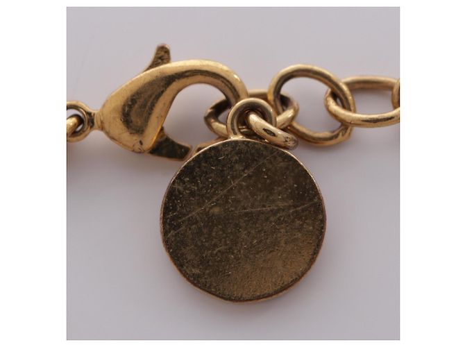 Bracciale con ciondoli placcati in oro Christian Dior - vista 6