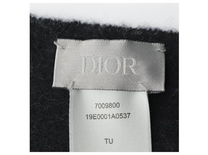 Écharpe réversible double face Dior Oblique Christian Dior - vue 3