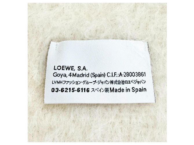Sciarpa Anagram in lana mohair Loewe - vista 7