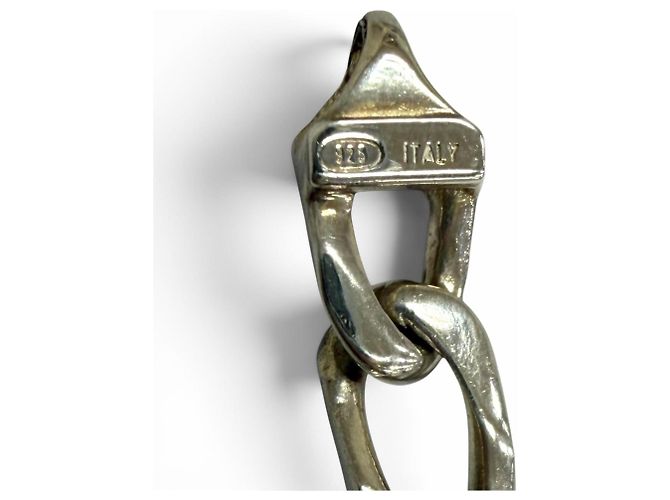Autre Marque Bracciale con ciondoli Tiffany & Co. in argento e oro giallo - vista 6