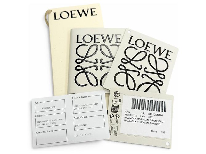Borsa Loewe Hammock Mini Hobo - vista 14