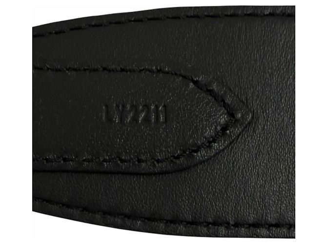 Louis Vuitton Leather Logo Design Shoulder Strap - view 7