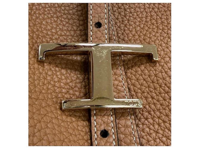 Borsa a spalla in pelle Tod's T Timeless - vista 10