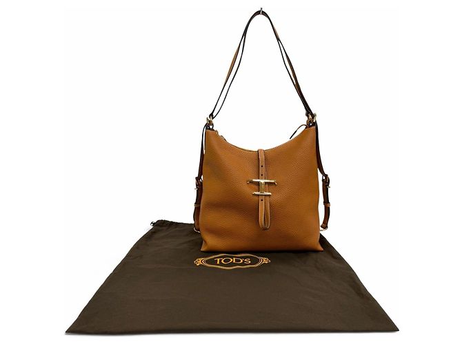 Borsa a spalla in pelle Tod's T Timeless - vista 2