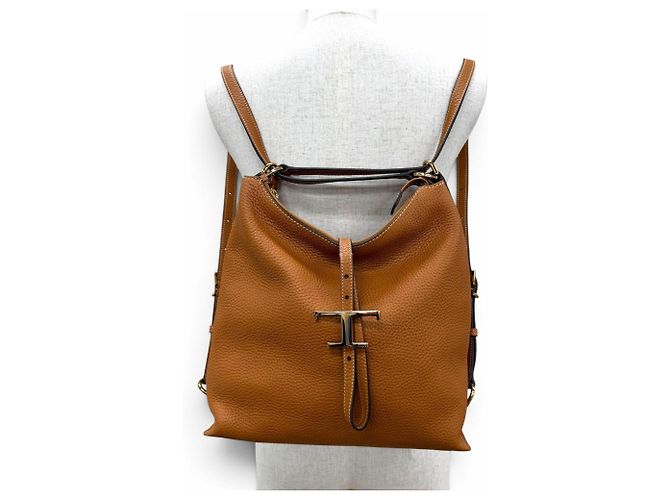 Borsa a spalla in pelle Tod's T Timeless - vista 3
