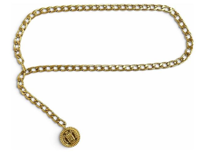 Chanel Vintage Gold Chain Gürtel - Ansicht 2