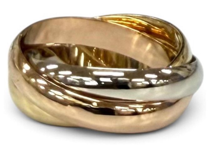 Anello Cartier Trinity in oro tricolore 18K - vista 2
