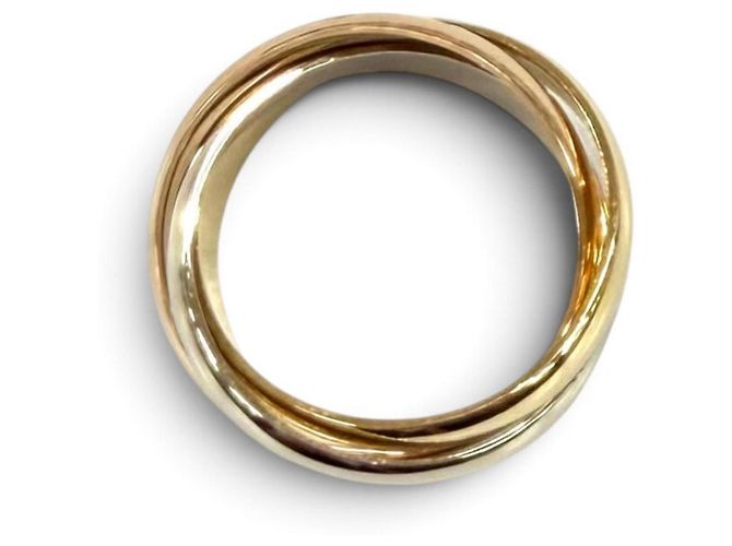 Anello Cartier Trinity in oro tricolore 18K - vista 4
