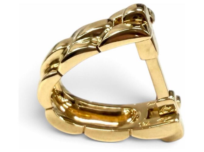 Gemelli Cartier Vintage Panthère in oro giallo - vista 3