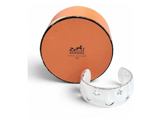 Hermès Bracciale Rigido Hermes 925 Moon Star - vista 2