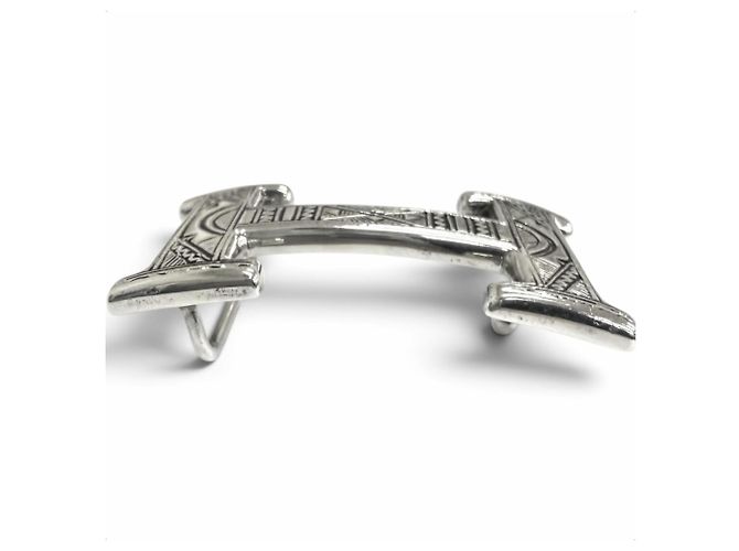 Hermès Hebilla de cinturón Hermes Toareg SV925 - vista 3