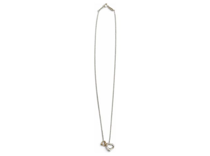 Autre Marque Collana Elsa Peretti Double Open Heart Tiffany & Co. - vista 2