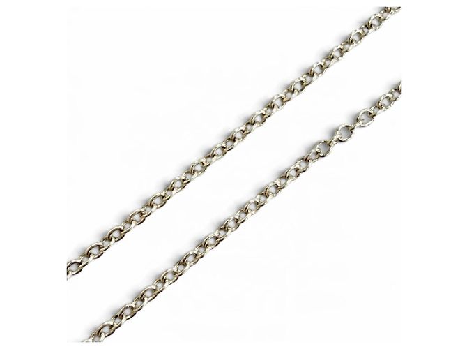 Autre Marque Collana Elsa Peretti Double Open Heart Tiffany & Co. - vista 4