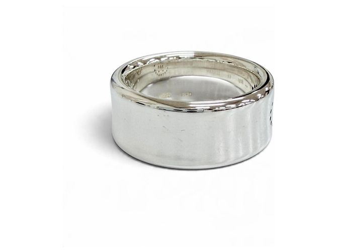 Hermès Anillo HERMES Eclipse Ruban Silver Band - vista 3