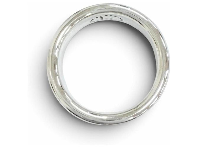 Hermès Anillo HERMES Eclipse Ruban Silver Band - vista 5