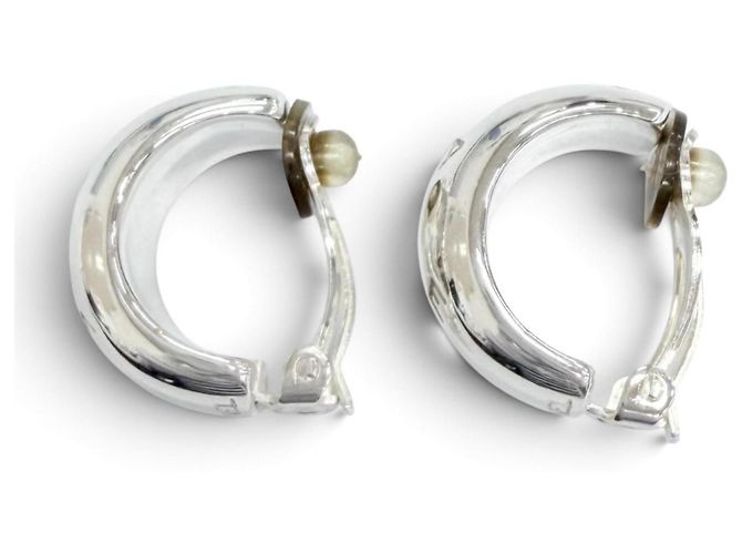 Orecchini a clip Chanel 925 Logo - vista 4