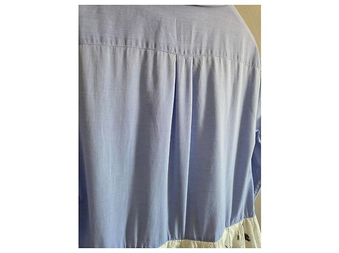 Vestido combinado Sara Roka de algodón - vista 14