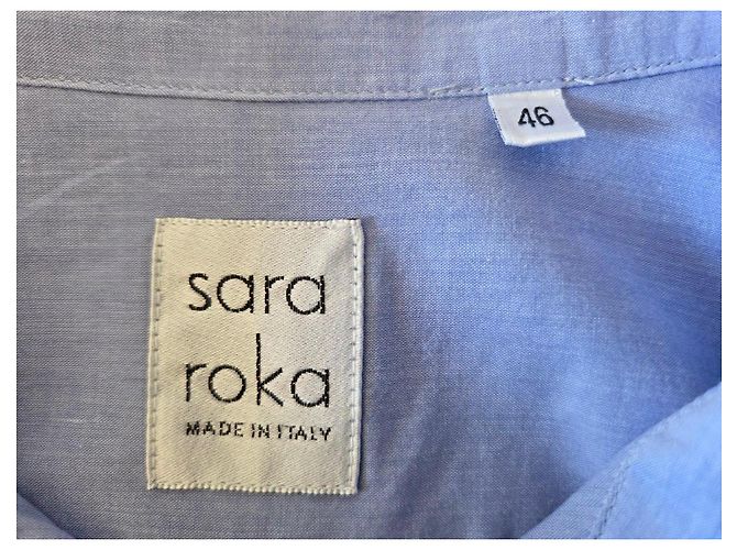 Vestido combinado Sara Roka de algodón - vista 3