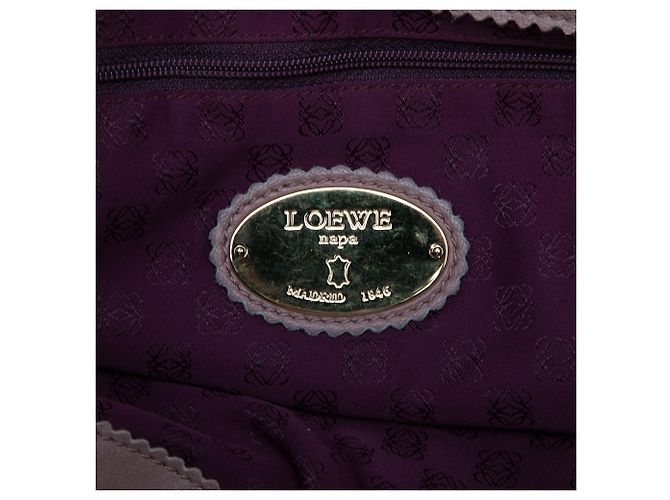 LOEWE Anagram Tote aus rosa Leder - Ansicht 5