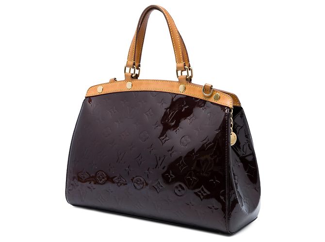 Louis Vuitton Purple Monogram Vernis Brea MM - vista 2