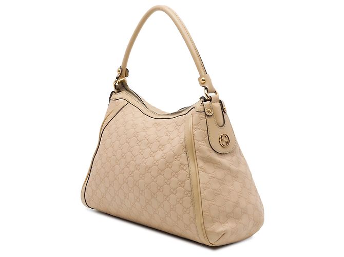 Borsa a tracolla Gucci Guccissima Scarlett Beige - vista 2