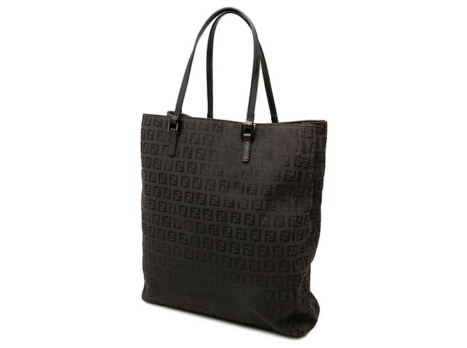 Fendi Zucchino Canvas Tote in Braun - Ansicht 2