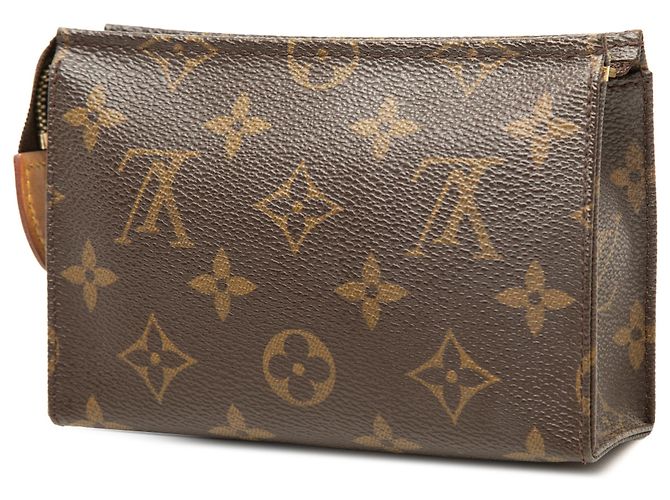 Louis Vuitton Brown Monogram Toiletry Pouch 15 - vista 2