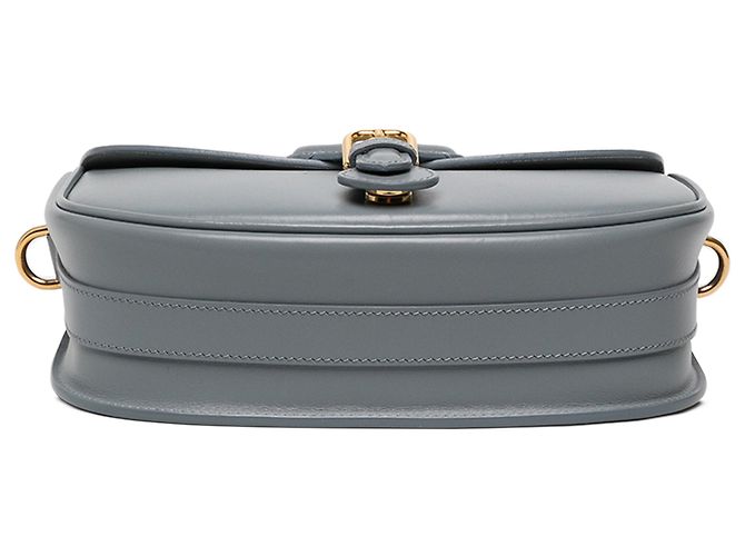 Dior Bobby Medium in pelle grigia - vista 3