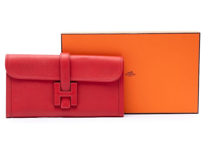 Hermès Red Swift Jige Elan 29 - vista 7