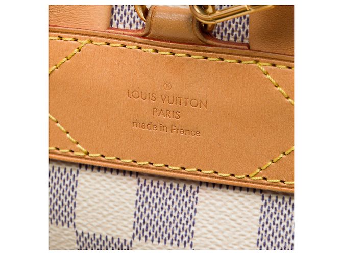 Louis Vuitton White Damier Azur Sperone BB - vista 5