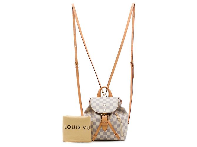 Louis Vuitton White Damier Azur Sperone BB - vista 7
