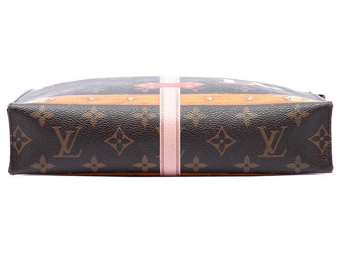 Louis Vuitton Brown Monogram Summer Trunks Toiletry Pouch 26 - vista 3