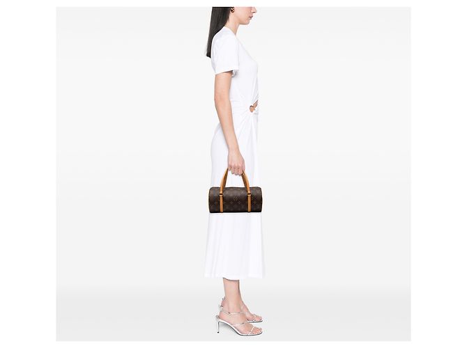 Louis Vuitton Brown Monogram Papillon 28 - vista 6
