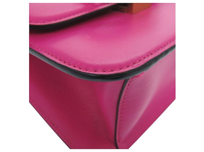 Valentino Mini Borsa a Tracolla VSling in Pelle di Vitello Liscia Rosa - vista 11
