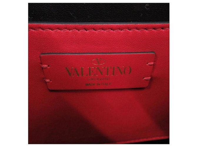 Valentino Mini Borsa a Tracolla VSling in Pelle di Vitello Liscia Rosa - vista 5
