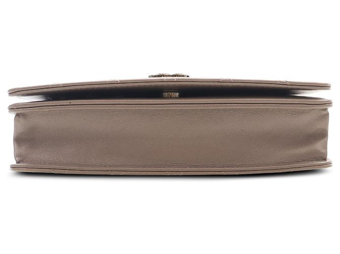 Portafoglio Chanel Brown CC Quilted Calfskin Wallet On Chain - vista 3