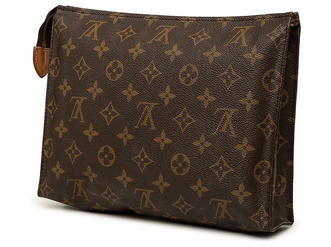 Louis Vuitton Brown Monogram Toiletry Pouch 26 - vista 2