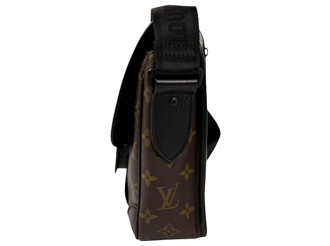 Louis Vuitton Brown Monogram Macassar Archy Messenger PM - vista 11